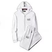 armani Tracksuits jogging 2019 new ar569402 hoodie white